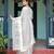 off white  ready to wear saree with  blouse