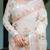 off wite  multi ready to wear saree with  blouse