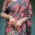 light black  ready to wear saree with  blouse