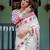 off white  ready to wear saree with  blouse