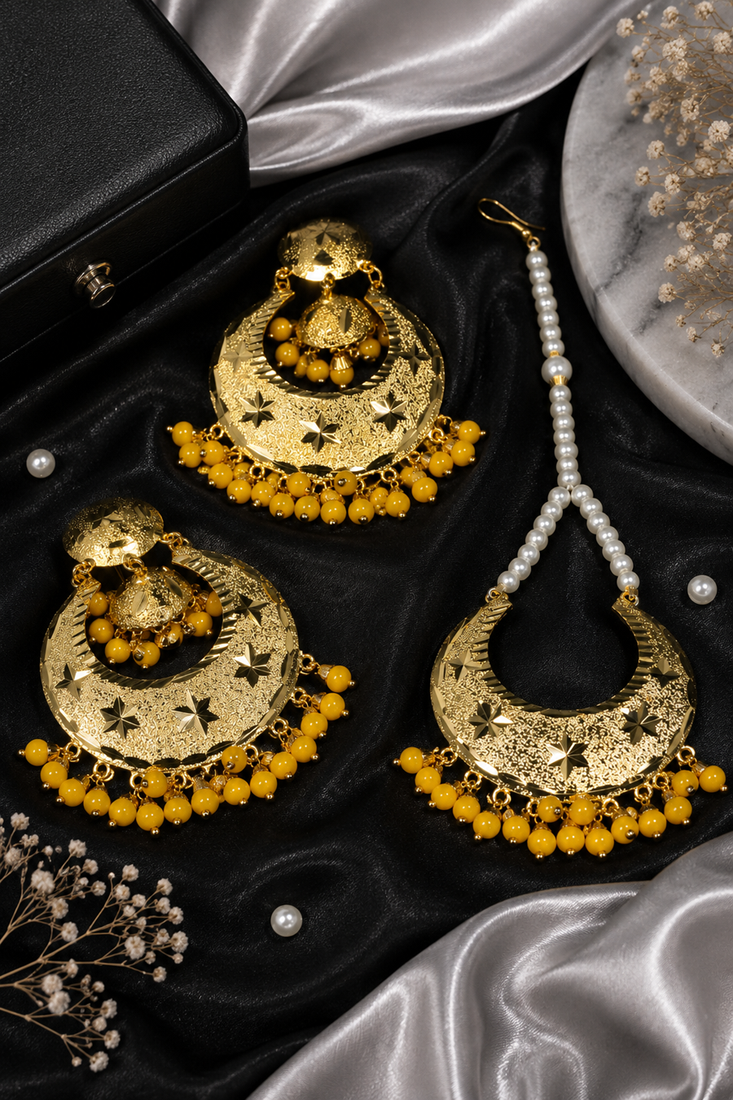 Punjabi ethnic jewelry set
