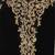 Black hand embroidered velvet sherwani for men