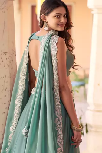 Bridesmaid Special Rangoli Silk Sequence & Thread Work Lehenga Choli