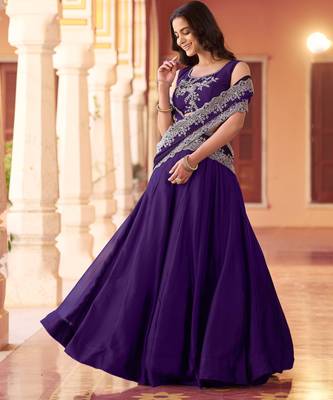 Bridesmaid Special Rangoli Silk Sequence & Thread Work Lehenga Choli 1