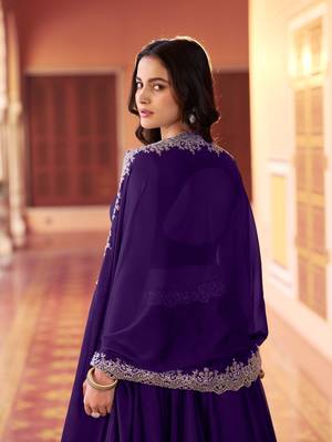 Bridesmaid Special Rangoli Silk Sequence & Thread Work Lehenga Choli 3