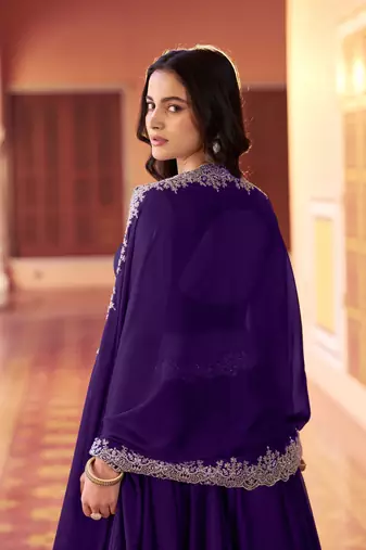 Bridesmaid Special Rangoli Silk Sequence & Thread Work Lehenga Choli