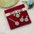 White color choker kundan necklace set