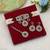 Rani color choker kundan necklace set
