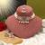 Light pink color choker kundan necklace set