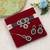 Firozi color choker kundan necklace set
