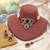 Maroon color choker kundan necklace set