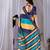 Elegant Navy Blue Printed Saree for Women