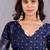 Elegant Navy Blue Printed Saree for Women