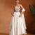 Ivory Embroidered Dupion Silk Lehenga Set