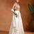 Ivory Embroidered Dupion Silk Lehenga Set