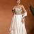 Ivory Embroidered Dupion Silk Lehenga Set