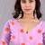 Elegant Lavender Floral Print Saree for Women