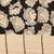 Black & beige printed linen blend traditional saree with kalamkari art print & unstitched blouse