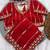 Red Color HandWork And Sequence Work Satin Saree
