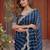 sky_blue embroidered satin saree