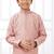 Peach embroidery art silk  kurta set for boys