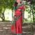 Maroon tussar silk blend peacock printed festive rich fancy saree