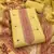 Yellow jamdani silk blend dress material
