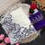 White crunchy silk blend partywear bollywood style glamorous saree
