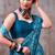 Firozi satin silk blend floral printed stylish partywear saree