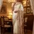 Off white virana silk blend heavy woven saree with elegant swarovski work