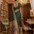 Green virana silk blend heavy woven saree with elegant swarovski work