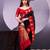 Black poly cotton weaving zari graceful traditional saree