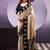 Cream poly cotton weaving zari graceful traditional saree