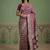 Purple wedding season specail pashmina silk blend saree with traditional rich looks