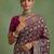 Purple wedding season specail pashmina silk blend saree with traditional rich looks