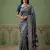 Blue wedding season specail pashmina silk blend saree with traditional rich looks