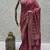 Maroon wedding season specail pashmina silk blend saree with traditional rich looks