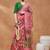 Pink silk blend floral printed girlie rich looks fancy saree