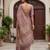 Pink virana silk blend smart rich looks printed saree