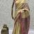 Yellow virana silk blend smart rich looks printed saree