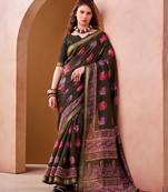 Mahendi trendy p v chanderi girlie saree