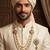   groom sherwani necklace moti mala layered for wedding | groom mala with brooch set