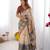 beige  ready to wear saree with  blouse