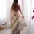 beige  ready to wear saree with  blouse
