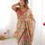 beige  ready to wear saree with  blouse