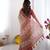 cream  ready to wear saree with  blouse