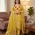 Elegant butterfly embroidered kasa silk dress material set with silk dupatta