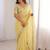 Elegant Yellow Embellished Saree for Women
