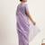 Elegant Lavender Embellished Saree for Women