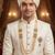   groom sherwani necklace moti mala layered for wedding | groom mala with brooch set